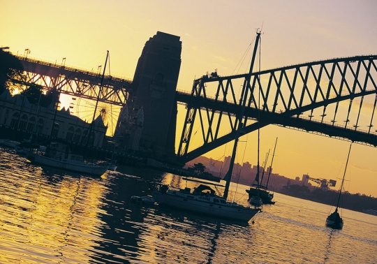 Harbour-Bridge-sunset
